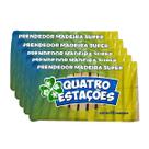 Prendedor de Roupa Madeira Natural Grande Resistente Forte Multiuso Roupas Casa 5 Dúzias 60 Unidades