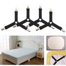 Prendedor elastico de fixacao de lencol 4 pecas Prendedor elastico de fixacao de lencol 4 pecas
