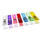 Prendedor Plástico De Tecido Para Corte e Costura Patchwork Kit 7 Peças Coloridas