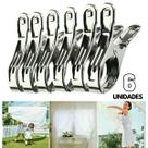 Prendedor Pregador Edredom Roupas Pesadas Resistente Grande Inox