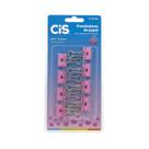 Prendedores De Papel Coração 19mm Com 8 Unidades Rosa Cis