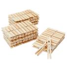 Prendedores de roupa de madeira Juvale, pacote com 100, grandes, 10 cm, pesados
