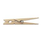 Prendedores de roupa de madeira LWR CRAFTS Large 8,4 cm, pacote com 30 (naturais)