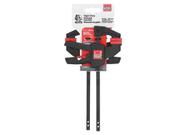 Prensa BESSEY 11 cm x 4 cm con gatillo 18 kg paquete de 2