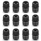 Prensa-cabo QILIPSU 1/4" NPT à prova dágua IP68 em nylon, 12 peças Prensa-cabo QILIPSU 1/4" NPT à prova dágua IP68 em nylon, 12 peças