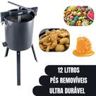 Prensa de Banha Torresmo Frutas Favo Mel Manual 12 Litros Espremedor Zatti Prensa de Banha Torresmo Frutas Favo Mel Manual 12 Litros Espremedor Zatti