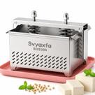 Prensa de Tofu Svyaxfa em Aço Inoxidável para Fabricação de Queijo Prensa de Tofu Svyaxfa em Aço Inoxidável para Fabricação de Queijo