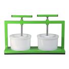 Prensa Ferro 2 Queijos Artesanal + 2 Formas MP1000 Gastrobel