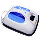 Prensa Térmica Plana Portátil Azul 25x30cm Sublimação 110V