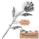 Presente de 6º aniversário de Metal Rose BESZONE Iron para esposa no 11º aniversário