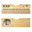 Presente de aniversário do Dia dos Pais Wooden Spirit Level AACQQ para o pai Presente de aniversário do Dia dos Pais Wooden Spirit Level AACQQ para o pai