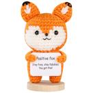 Presente de apoio emocional positivo Crochet Fox JUMBOW ABSORD