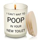 Presente de boas-vindas KISSHAKE Funny Candle I Can't Wait to Poop
