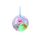 Presente de brinquedo infantil Blue Cartoon Fish Inside Auto Vibration Ball