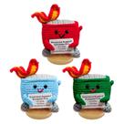 Presente de crochê Dumpster Fire Nordkawa para suporte emocional