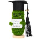 Presente de formatura A coleção de tendências Big Dill Crochet Pickle