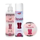 Presente Dia Das Mães Kit Esfoliante Hidratante Desodorante Íntimo Cuidado Completo Corporal