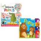 Presente dia dos pais - 2 livros infantis : aventuras dos papais + sou como o meu papai