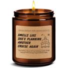 Presente engraçado para entusiastas de viagens Candle MOTVZC