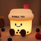 Presente infantil de silicone Night Light YuanDian Boba Bubble Tea