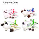 Presente infantil Toy Plane Cartoon Blue Mini Airplane Pull Back