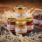 Presente Kit de Especialidades Geléia, Goiabada, Cocada Cremosa e Doce de Leite Caminho da Fazenda