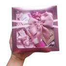 Presente Natal Mulher Mãe Aniversário Personalizado Na Caixinha Hidratante + Sabonete + Sacola Lembrancinha REF T16