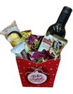 Presente Para Amigo Secreto A Melhor Cesta Mini Vinho Bombom