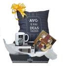 Presente para Avô Santista Kit dia dos Pais c/ Caneca Santos
