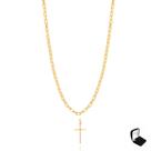 Presente Para Homens Cordão + Pingente Banhados A Ouro 18k Rommanel Presente Para Homens Cordão + Pingente Banhados A Ouro 18k Rommanel