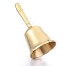 Presente pequeno de latão sólido Hand Call Bell Homelavie, acamado Presente pequeno de latão sólido Hand Call Bell Homelavie, acamado