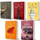 Presente Perfeito! Livro Anjos E Demônios, O Código Da Vinci, O Símbolo Perdido, Inferno, Origem Bestseller Mundial