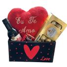 Presente Romântico Cesta com Chocolates Dia dos Namorados