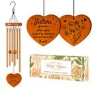 Presente Wind Chime Damaigiift Sisters para decoração feminina