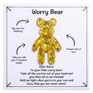 Presente Worry Bear Aesnefe Pocket Bear Hug para alívio da ansiedade