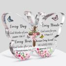 Presentes cristãos decorativos em acrílico Barydat para mulheres/homens