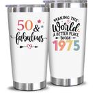 Presentes de 50º aniversário do Tumbler NewEleven para mulheres 590 ml