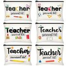 Presentes de agradecimento para professores Bolsas de cosméticos para professores Buryeah x6