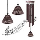 Presentes de aniversário da irmã Wind Chimes Yesruby 81 cm Presentes de aniversário da irmã Wind Chimes Yesruby 81 cm