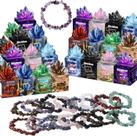 Presentes de Dia dos Namorados Funewest Gem para crianças com 24 cristais