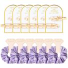 Presentes de proposta de dama de honra Aileam Hair Clips Scrunchies x12 Presentes de proposta de dama de honra Aileam Hair Clips Scrunchies x12