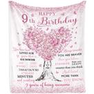 Presentes Throw Blanket Mubpean para meninas de 9 anos de 152x127cm