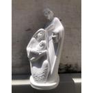 Presépio 20 cm em gesso cru para artesanato para perolas, pinturas