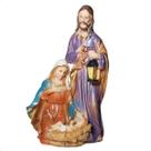 Presépio de Natal Jesus Maria José Enfeite Mesa Natalino