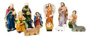 Presépio Enfeite Natal Resina Completo Natalino 20cm