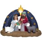Presépio inflável Gemmy Starry Christmas com 1,5 m de altura