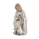 Presépio Natal 4 Peças Gesso Resinado 30cm