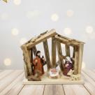 Presepio natal 5pc 15x13cm