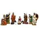 Presepio Natal Luxuoso Grande e Completo Imagem Realista Sagrada Familia