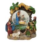 Presépio Natalino Globo De Neve Nascimento de Jesus 12x12x10cm